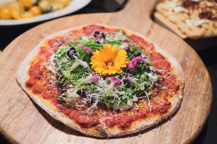 Floral Garden Pizza